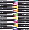 KINGART® PRO Twin-Tip™ 445 Series Brush Pen Art Markers, Set of 48 Unique & Vivid Colors
